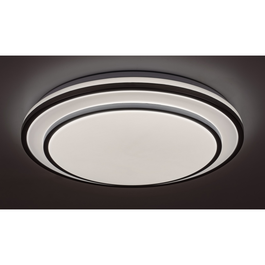 Rabalux - LED dimbare plafondlamp LED/40W/230V 3000-6500K zilver Ø 49 cm + afstandsbediening