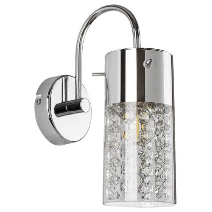 Rabalux - Badkamer wandlamp 1xE14/40W/230V IP44 chroom