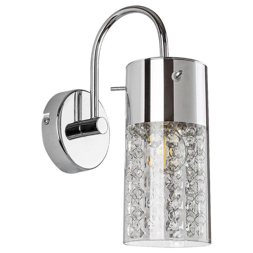 Rabalux - Badkamer wandlamp 1xE14/40W/230V IP44 glanzend chroom
