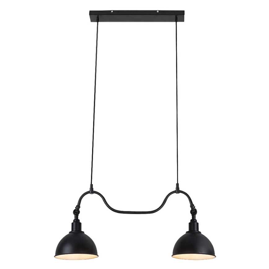 Rabalux - Hanglamp aan koord 2xE27/40W/230V