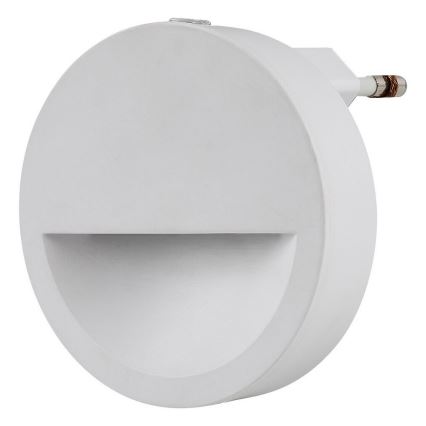 Rabalux - LED Nachtlamp met sensor LED/0,5W/230V 3000K diameter 65 mm