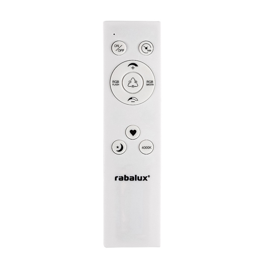 Rabalux - Dimbare LED RGB plafondlamp LED/22W/230V Wi-Fi Tuya + afstandsbediening