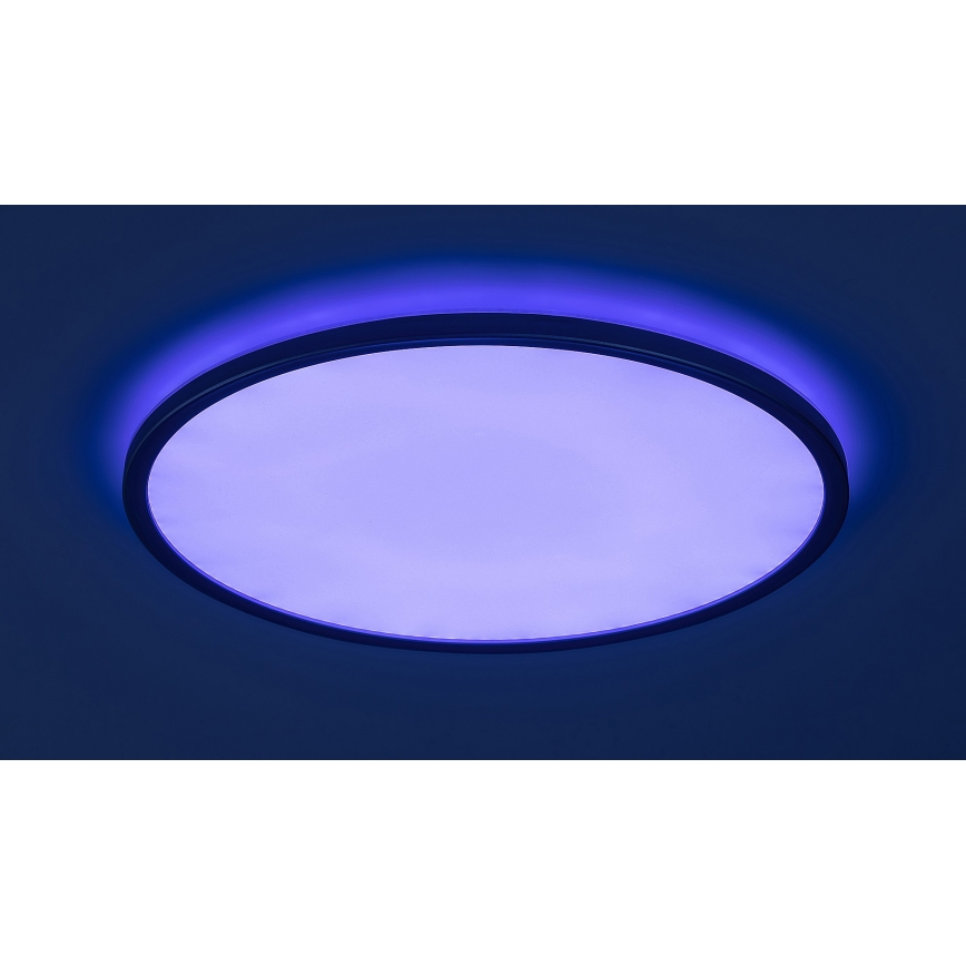 Rabalux - LED RGB dimbare plafondlamp LED/22W/230V Wi-Fi Tuya + afstandsbediening Ø 41,5 cm
