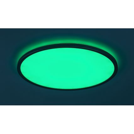 Rabalux - LED RGB dimbare plafondlamp LED/22W/230V Wi-Fi Tuya + afstandsbediening Ø 41,5 cm