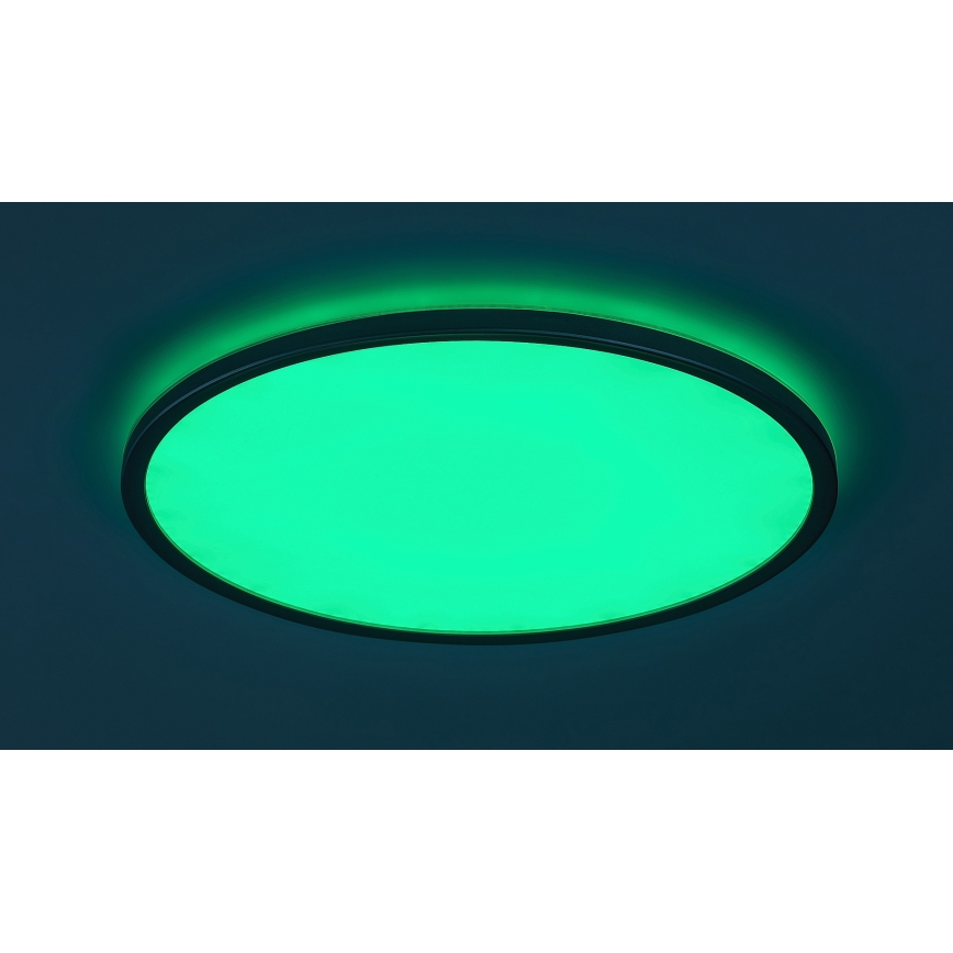 Rabalux - LED RGB dimbare plafondlamp LED/22W/230V Wi-Fi Tuya + afstandsbediening Ø 41,5 cm