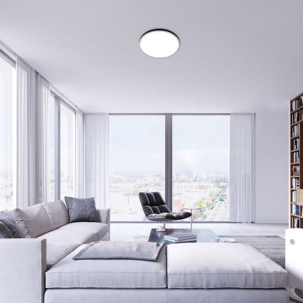 Rabalux - LED RGB dimbare plafondlamp LED/22W/230V Wi-Fi Tuya + afstandsbediening Ø 41,5 cm