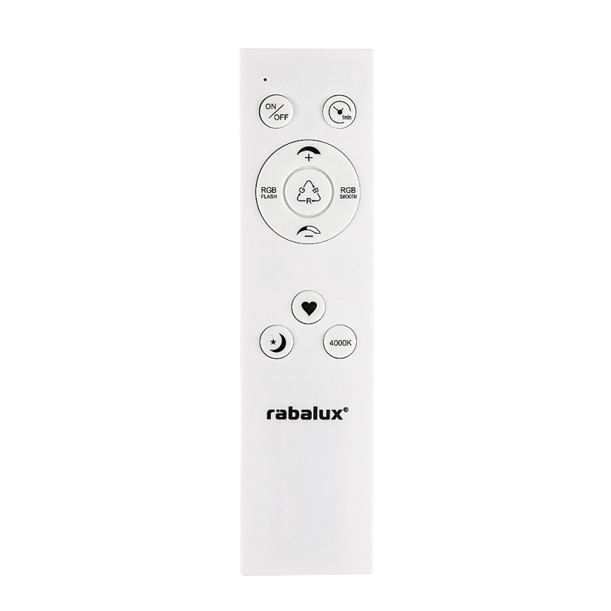 Rabalux - Dimbare LED RGB plafondlamp LED/22W/230V Wi-Fi Tuya + afstandsbediening