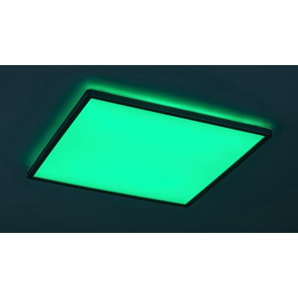 Rabalux - LED RGB dimbare plafondlamp LED/22W/230V Wi-Fi Tuya + afstandsbediening 42x42 cm