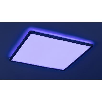 Rabalux - LED RGB dimbare plafondlamp LED/22W/230V Wi-Fi Tuya + afstandsbediening 42x42 cm