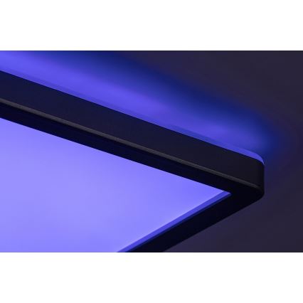 Rabalux - LED RGB dimbare plafondlamp LED/22W/230V Wi-Fi Tuya + afstandsbediening 42x42 cm