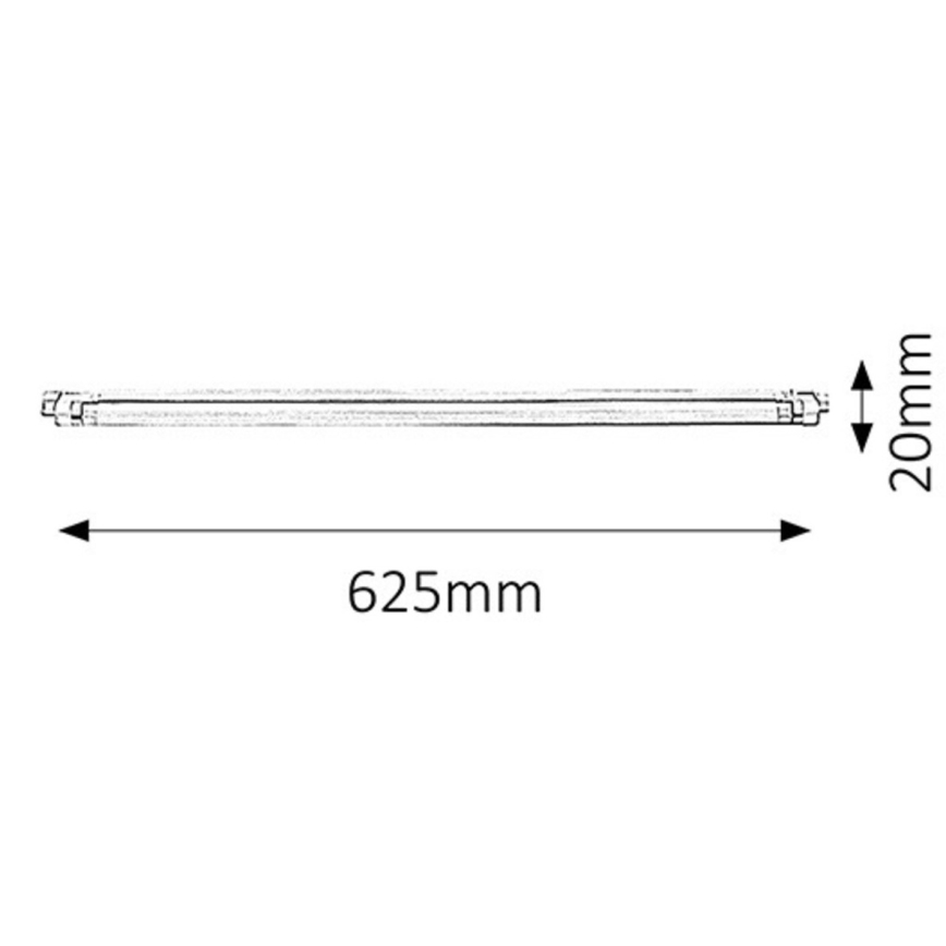 Rabalux 2344 - Werkbladverlichting SLIM G5/20W/230V