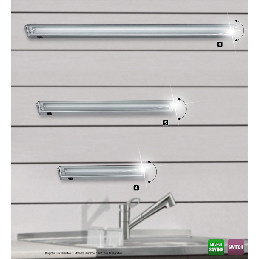 Rabalux - Werkbladverlichting 1xG5/13W/230V