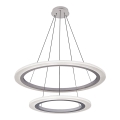 Rabalux 2429 - LED Hanglamp ADRIENNE LED/62W/230V zilver