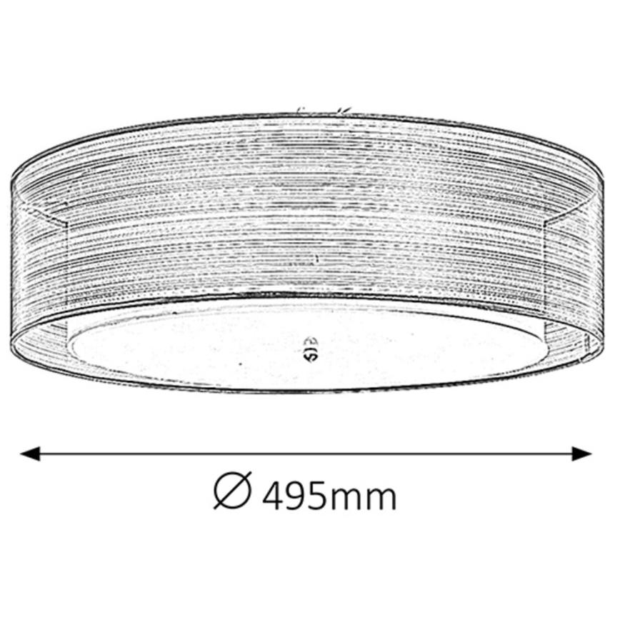 Rabalux - Plafondlamp 3xE14/25W/230V diameter 49,5 cm