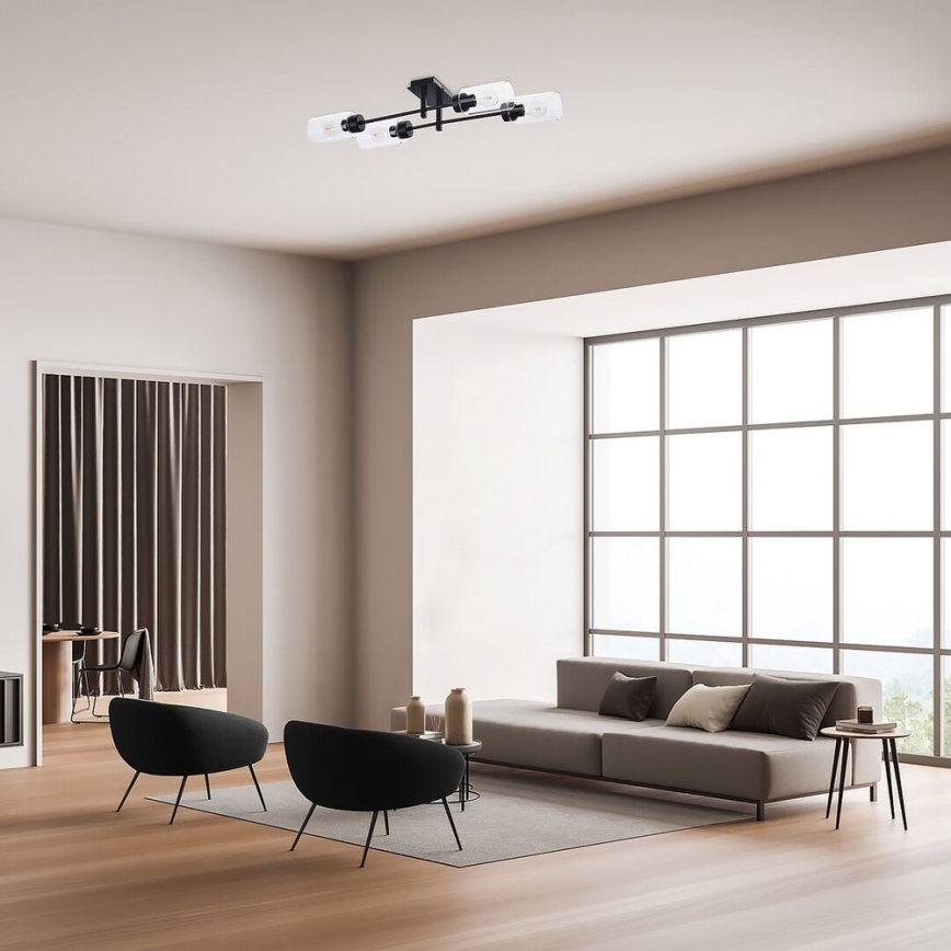 Rabalux - Bevestigde hanglamp 4xE27/40W/230V