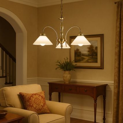 Rabalux - Hanglamp aan ketting 3xE27/60W/230V
