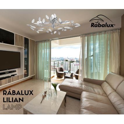 Rabalux - Plafondlamp 4xE14/40W/230V