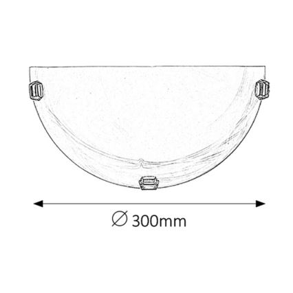 Rabalux - Wandlamp 1xE27/60W/230V met alabasterglas