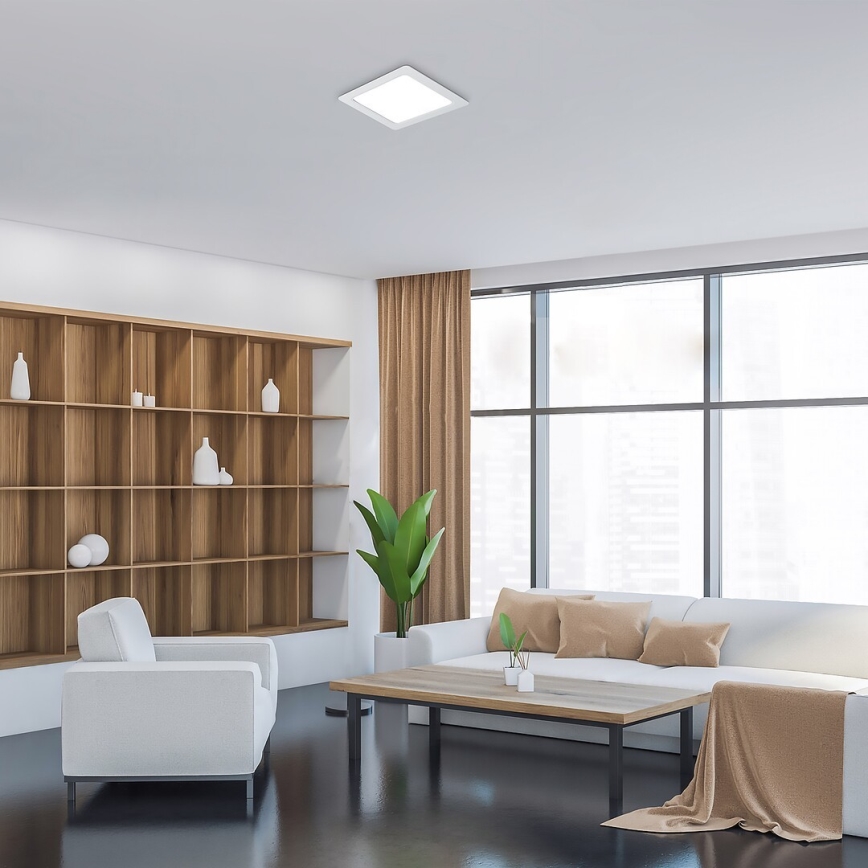 Rabalux - LED Hang plafondverlichting LED/24W/230V 22x22 cm