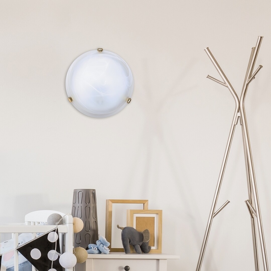 Rabalux - Plafondlamp 1xE27/60W/230V albastglas