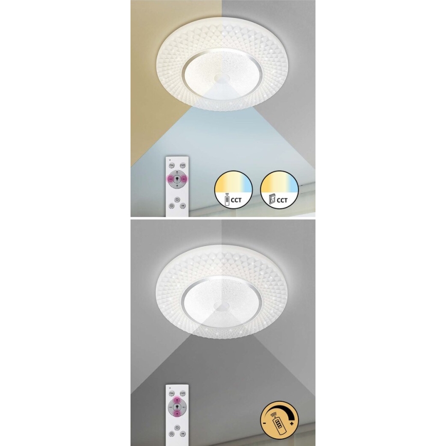 Rabalux - Dimbare LED Plafond Lamp LED/72W/230V 3000-6500K + afstandsbediening