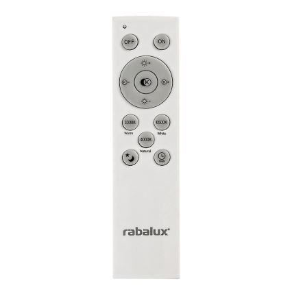 Rabalux - Dimbare LED Plafond Lamp LED/72W/230V 3000-6500K + afstandsbediening