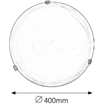 Rabalux - Plafondlamp 2xE27/60W/230V