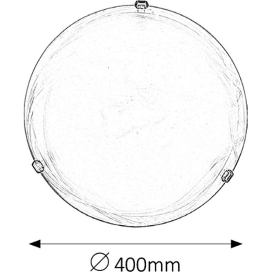 Rabalux - Plafondlamp 2xE27/60W/230V met alabasterglas