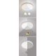Rabalux - Dimbare LED Plafond Lamp TESIA LED / 60W / 230V 60 cm + AB