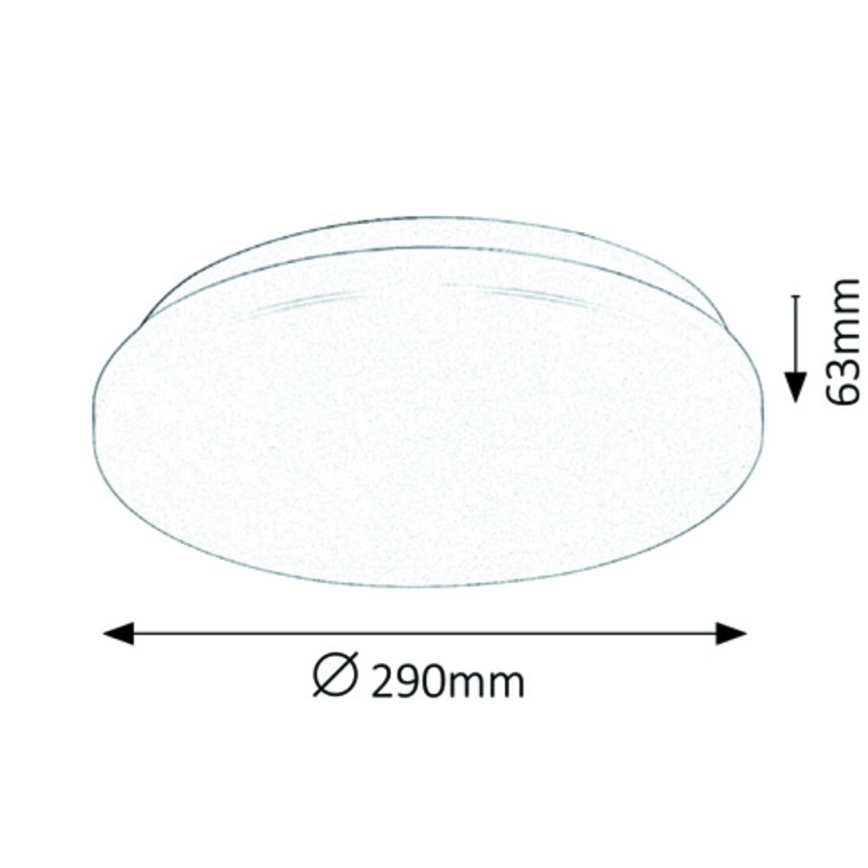 Rabalux - LED plafondlamp LED/20W/230V Ø 29 cm