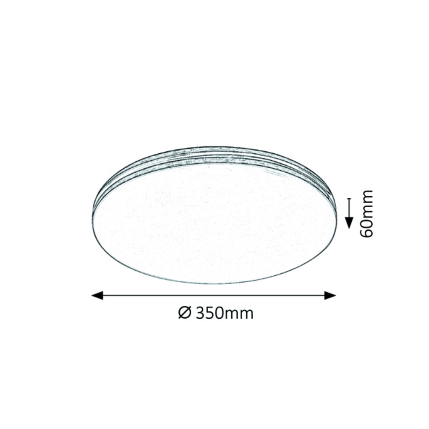 Rabalux - LED-plafondlamp LED/18W/230V Ø 35 cm