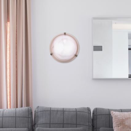 Rabalux - Plafondlamp 2xE27/60W/230V albastglas