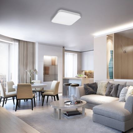 Rabalux - LED plafondlamp LED/36W/230V vierkant 53x53 cm