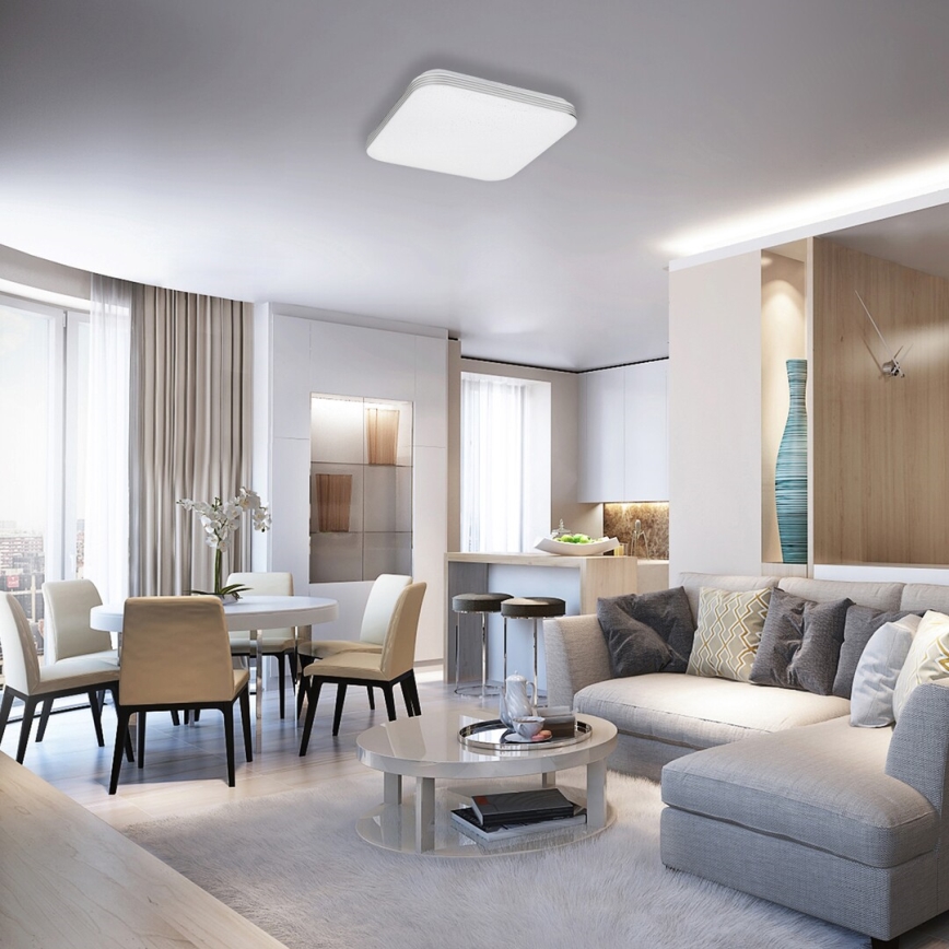 Rabalux - LED plafondlamp LED/36W/230V vierkant 53x53 cm