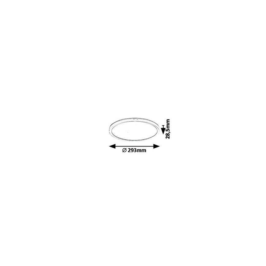 LED Plafondlamp PAVEL LED/18W/230V