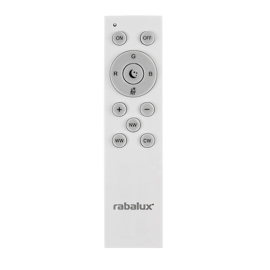 Rabalux - Dimbare LED RGB plafondlamp LED/40W/230V 2700-6500K Wi-Fi Tuya  + afstandsbediening
