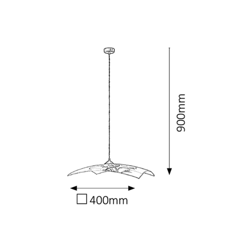 Rabalux - Hanglamp 1xE27/60W/230V
