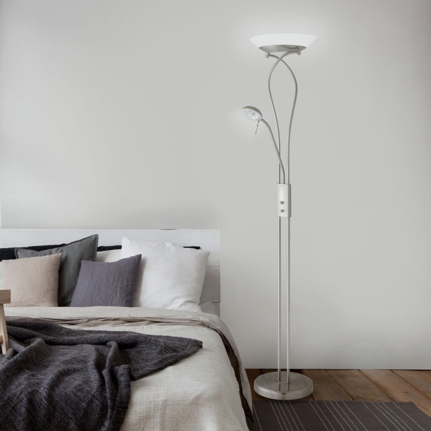 Premisse Speel Middelen Rabalux 4077 - Dimbare vloerlamp GAMMA 1xR7s/230W + 1xG9/40W | Lampenmanie