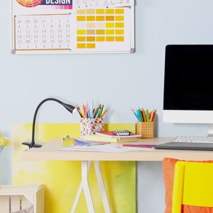 Rabalux - LED-tafellamp met klem, 4,5 W, 230 V