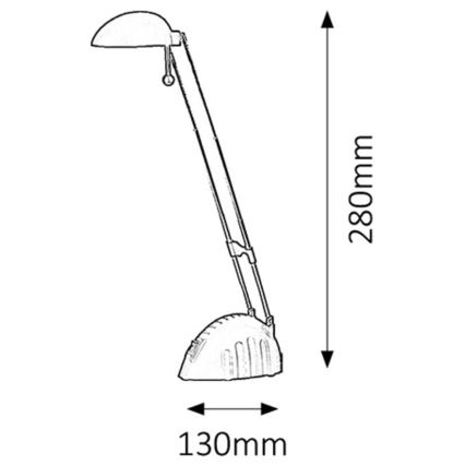 Rabalux - LED Tafellamp 1xLED/5W/230V