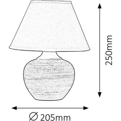 Rabalux - Tafellamp E14/40W