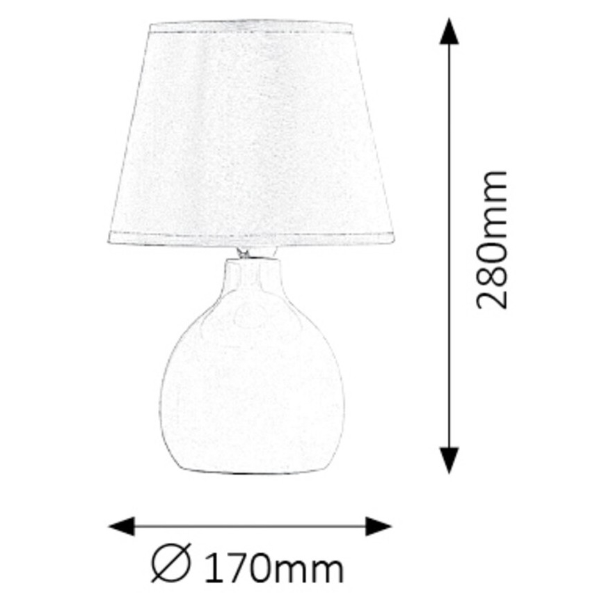 Rabalux - Tafellamp 1xE14/40W/230V