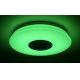 Rabalux - LED RGB Plafondlamp dimbaar 1xLED RGB/24W/230V + afstandsbediening