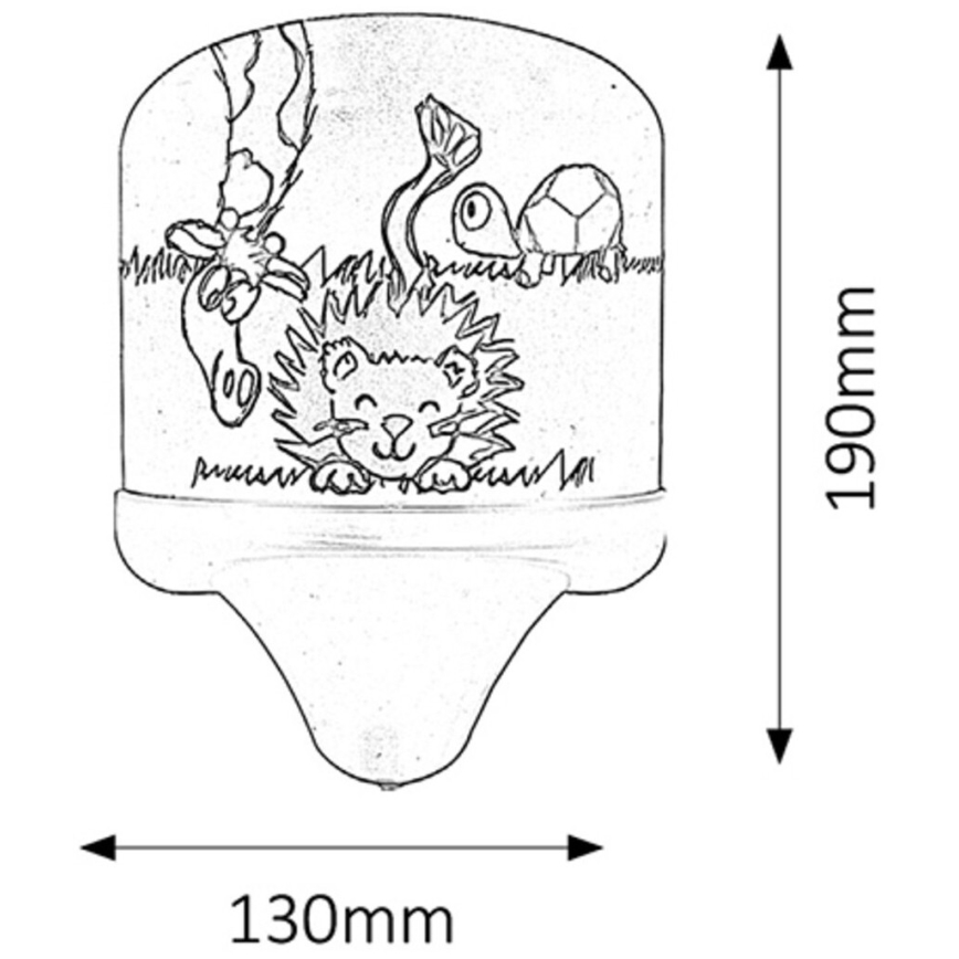 Rabalux - Wandlamp kinderkamer E14/7W
