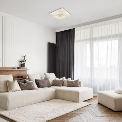 Rabalux - Dimbare LED-plafondlamp LED/70W/230V + afstandsbediening 44x44 cm