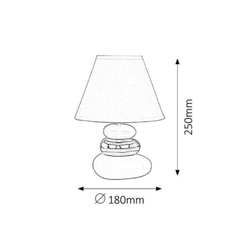 Rabalux - Tafellamp 1xE14/40W/230V