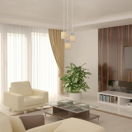 Rabalux 5012 - Hanglamp aan koord NATINA 3xE14/25W/230V