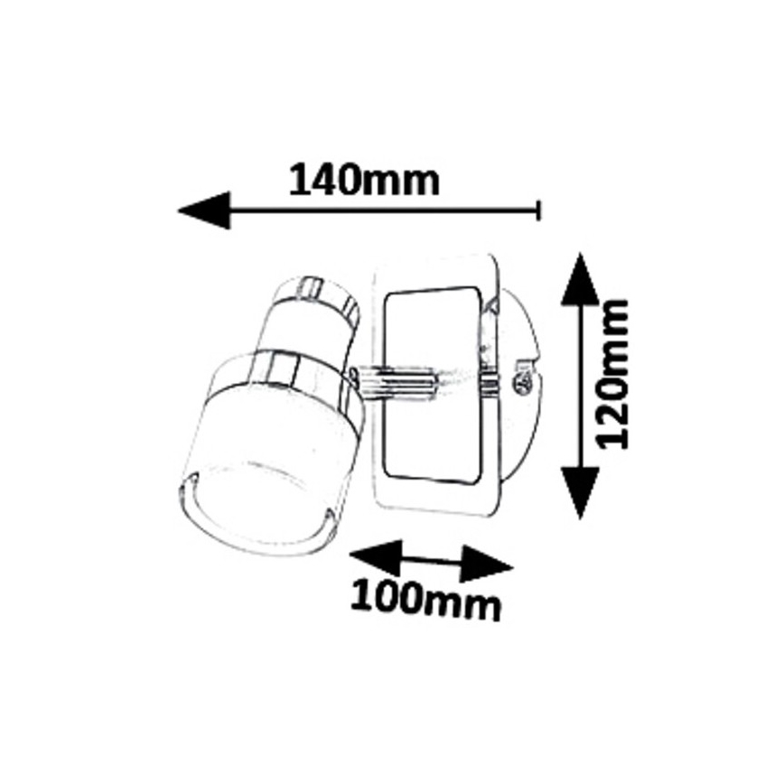 Rabalux 5021 - LED Wandspot HAROLD LED/5W/230V IP44