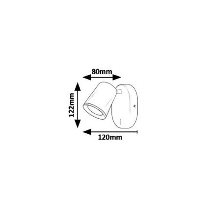 Rabalux 5045 - LED Wandspot SOLANGE LED/6W/230V