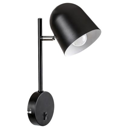 Rabalux - Wand Lamp EGON 1xE14/40W/230V zwart